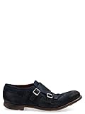 MONK-SCHUHE CHURCH'S, LEDER 100%, farbe BLAU, Laufsohle, Modellname Shanghai, FW19, produkt-code EOG0099PXF0AHD