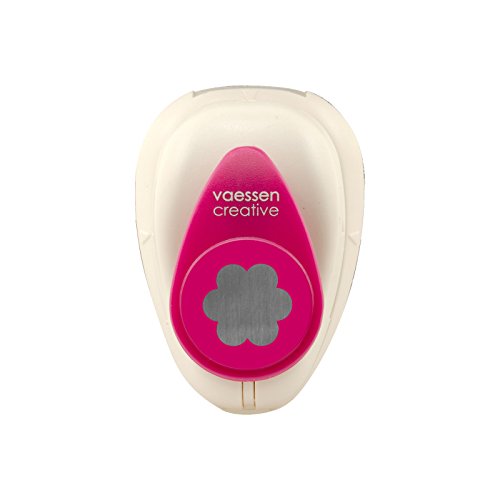 Vaessen Creative Perforadora de Papel, Flor, Talla S, Para Proyectos DIY, Scrapbooking, Creación de Tarjetas y Más