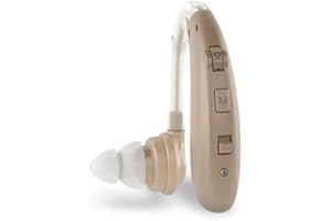 MeraPrime Dispositivo para aumenar el volumen de los sonidos | Mejora la percepción de los sonidos y la comunicación | 3 Modos de escucha | Reducción del ruido (SteroSingle, Brown)