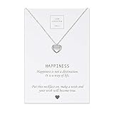 swarovski damen kette herz ❤ FAIR, SOZIAL & UMWELTFREUNDLICH - Wir designen nur Schmuckstücke, die wir selbst auch gerne tragen! Unsere Freundschaftsketten werden in einem ausgewählten BSCI (Business Social Compliance Initiative) zertifizierten Betrieb nach höchsten Sozialstandards gefertigt. Die Postkarte ist in einem umweltfreundlichen, 100% recyclingfähigen Polypropylen Tütchen verpackt.