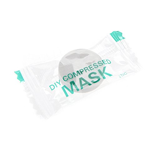 Anself 500Pcs Women's DIY Natural Skin Care Compressed Facial Face Mask Cotton