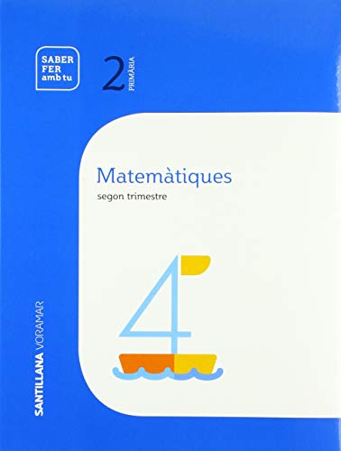 QUADERN MATEMATIQUES 2 PRIMARIA 2 TRIM SABER FER AMB TU
