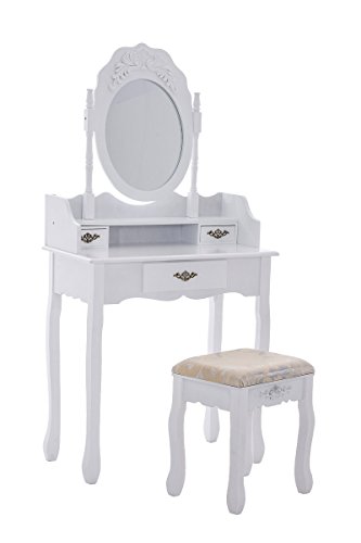 Preisvergleich Produktbild Schminktisch Betula weiß