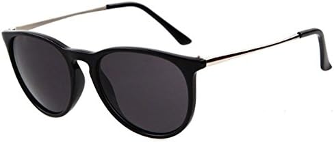 ASCAFO Mens Womens Unisex Round Keyhole Style Sunglasses Vintage Retro