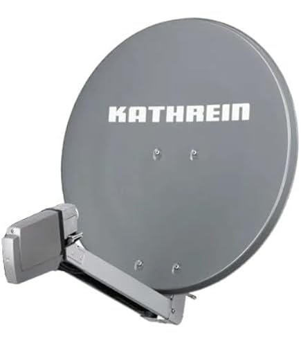 Kathrein UAS 685 LNB Quad Converter - Rauscharmer Signalumsetzer Per 4 Utenti, 10.7-11.7 GHz, Colore Grigio - 3