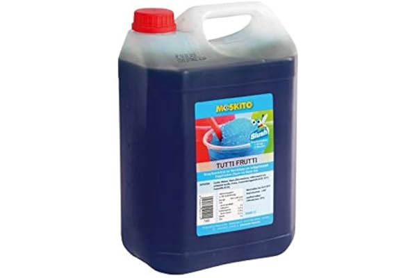 Slush koncentrat Slush Iss/Slush AZO FRI glass Tutti Frutti Lila 5 liter ger 30 liter Slush