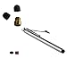 Price comparison product image Everything4less-UK New Replaceable Rubber Tip Universal Capacitive Touchscreen Stylus Pen for ipad 1 2 3 4 & 5 Air / iPad Mini / iPhone 3 3G 4 5 5s / Samsung Galaxy s3 s4 Tab / HTC / Nokia Lumia / Sony xPeria / Blackberry / LG / PDA's / Asus / Ipod Touch / Sony Ericsson / Motorola / other Mobile Phones / epads and apad / Superpads Android and all other Capacitive Touch Screens Devices + Includes 2 FREE Rubber Tip (Silver)