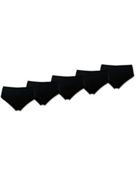 5 - 30 Stück Damen Slips Microfaser Damenslips - Schwarz - Unterwäsche Schlüpfer Pants - M L XL 2XL 3XL - sockenkauf24