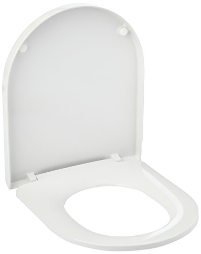 Villeroy & Boch 9M686101 WC-Sitz Subway 2.0 Scharnier aus Edelstahl, weiß - 2