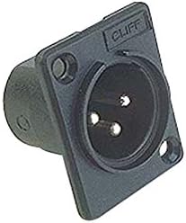 XLR Panel Socket Male