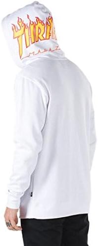 Vans x Thrasher Pullover Hooded Sweatshirt White Medium
