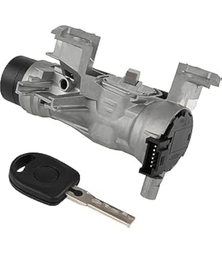 Serrure Complète Porte Avant Gauche + Interrupteur D'allumage Pour Ford Fiesta 2009-2013 - Réf. 8A6AA22050KG