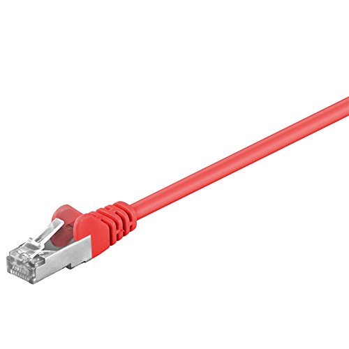Wentronic 50151-GB 1m CAT5e Network Cable Shielded FTP - Red