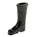 Produktbild FITYLE 1 Paar Mini Regenstiefel Galosche Gummistiefel für 1/12 Puppenhaus Garten Deko - 2,6 x 3,4 cm - Schwarz