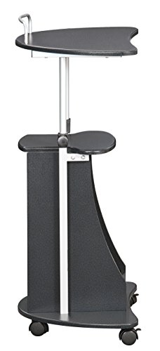 SixBros. Laptoptisch Projektionstisch Graphitschwarz – LT-002/54 – MDF Graphitschwarz - 4