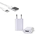 Produktbild Gilsey Ladeset 1A Netzteil + 2m Ladekabel für iPhone iPad mit lightning Anschluss