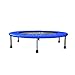 Produktbild 40 Zoll Trampolin Indoor mit Sicherheits Pad, Mini Fitness Trampoline für Kinder Erwachsene Urban Cardio Workout Home Trainer