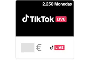 TikTok LIVE Tarjeta regalo - para España - por correo electrónico