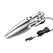 Produktbild Handstaubsauger, Handheld Portable DC 10V 120W Starker SOG 4,5 KPa Nass Trocken 16,4 Fuß (5 Meter) Leistung Für Zuhause/Auto (Farbe : Silber)