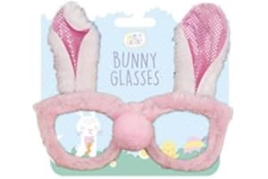 LOVE BALLOONS BEDFORDSHIRE Easter Bunny Novelty Glasses Pink