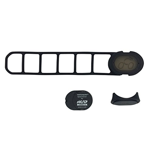 NC-17 Velocomputer VC#5.1 | Fahrrad Dualband Sensor | Trittfrequenz-Sensor oder Geschwindigkeits-Sensor kompatibel zu Ant+, Bluetooth, Radcomputer, IOS iPhone und Android Smartphones | Wasserdicht Ipx8, einfache Montage, Schwarz, One Size - 6