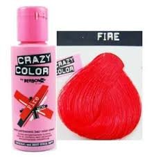 Renbow Crazy Color Conditioning Hair Colour Cream 100ml -Fire
