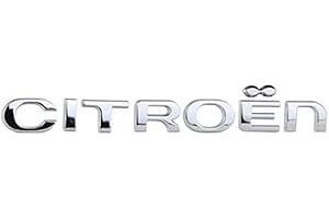ESUKAR Autocollant EmblèMe Logo Voiture, pour Citroen C1 C2 C3 C4 C5 C6 C8 Voiture Avant Pare-Chocs Arrière Tronc Emblème Corps Côté Autocollant Emblème de Logo Lettres Voiture Accessoires