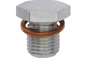 Restagraf - Bouchon de Vidange avec Joint - M12-1,25 x 14 mm - Compatible avec Alfa Romeo, Fiat, Jeep, Lancia, Opel/Vauxhall (Certains Moteurs) - Réf. 221479