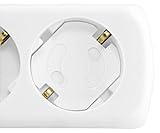 mumbi 20er Set Kindersicherung für Steckdosen – Steckdosenschutz mit Drehmechanik - 2