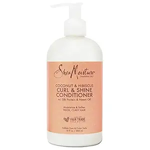 Shea Moisture Coconut & Hibiscus Curl & Shine Conditioner - 13 oz