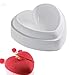 Produktbild AAGOOD Pack 1 nonstick Silikon-Kuchenform 1 Love herzförmiges Loch Herstellung von Formen Fondantkuchen Mousse Backzutaten