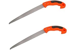 Hongu Set 2 Sega per potatura segaccio seghetto potare pota Lama Rami Manico Albero