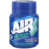 Vivident Air Action Nane Okaliptus Aromalı Şekersiz-Tatlandırıcılı Draje Sakız Kutu 67g
