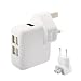 Produktbild USB Ladegerät, Unionup 4-Port Schnell Aufladen Ladestecker Ladeadapter Ladegerät Charger USB-Netzteil mit Smart-Detective Technologie für iPhone 8 / iPhone 7, Galaxy S8, iPad und Handys Smartphone