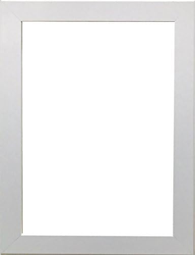 Skincare Cosmetics Ltd Modern Wood Finish Photo/Picture Frames In Various Sizes (11x9'', WHITE)