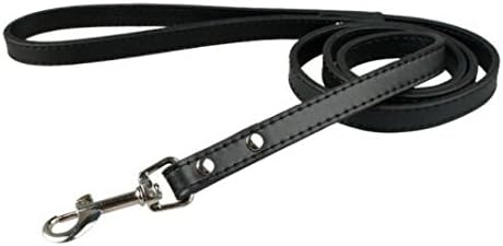 Pet PalaceDiva Doggy Lead matching luxury dog leash for Diva range of collars (Black)