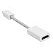 Mini DVI vers HDMI Standard Adaptateur Vidéo Câble Cordon Convertisseur Video Compatible avec Apple MacBook, iMac, Mac Mini, PowerBook G4 vers Projecteur, Vidéoprojecteur ou PC Moniteur TV HDTV 1920p