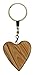 Produktbild Schlüsselanhänger Wooden Heart Olivenholz handgeschnitzt- jedes Herz EIN Unikat - tolle Geschenkidee