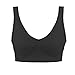 Price comparison product image Comfort Stretch Pull Sports Style Bra Style Soft Stretch Cup - 10 Colours To Choose From - All Sizes 6-20 (Black XL Size 16)