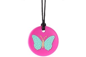 HDAKDDHG Collana sensoriale da masticare per bambini e adulti, giocattoli masticabili in silicone, per aiuti motori orali, giocattoli masticabili per ragazzi e ragazze con autismo, ADHD