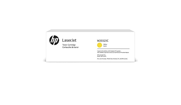 HP W2032XH Original Yellow Toner Cartridge: Amazon.co.uk: Computers \u0026  Accessories