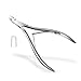 Chooling Cuticle Nipper (with Double Springs) for Cuticles, Dead Skins and Hangnails, 6.3 mm Jaw Cuticle Cutter and Remover - Ideal Size Jaw Cuticle Clipper to Cut Any part of Dead Skin