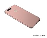 Deesos Nubia Z17 Mini Cover Ultra Slim Morbido TPU Protezione Completa Roccia Sabbia Confortevole Custodia per Nubia Z17 Mini Rosa Oro