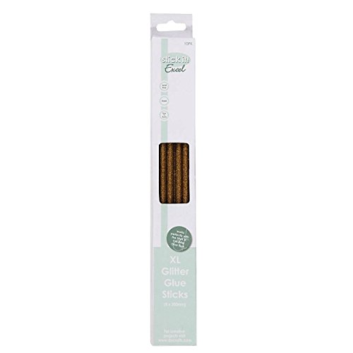 Preisvergleich Produktbild Docrafts - Excel Glue Sticks Glitter (10pcs) - Metallic Gold