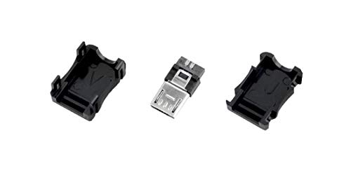 Preisvergleich Produktbild B2Q USB 2.0 Micro-Stecker auf Leitung lötbar (0021)