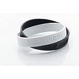 Original Nike Stand up Speak up Armband Farbe schwarz und weiss - Grösse: Erwachsene / Adult