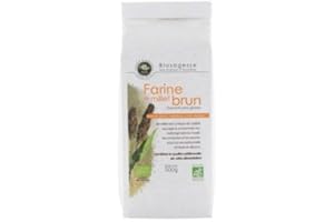Farine de Millet Brun Bio, variété sauvage | 500g | Ecoidées