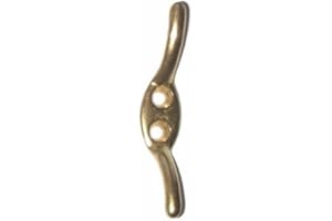 Brass Cleat Curtain Blind Cord Hook by Regency