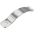 10 x Large Spring Clips & Screws - Holds Canvas INTO Picture Frame 46mm ZINC