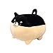 Produktbild happy event Anime Shiba Inu Plüsch gefülltes weiches Kissen Puppe Cartoon Doggo Süßes Shiba Kuscheltier (Schwarz)